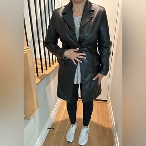 Women’s Guess Black Leather Jacket